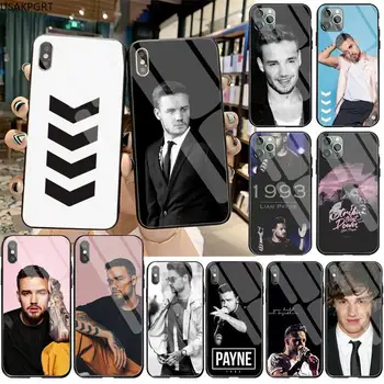Jeden Smer Liam Payne Telefón Prípade Tvrdeného Skla Pre iPhone 11 Pro XR XS MAX 8 X 7 6 6 Plus SE 2020 prípade