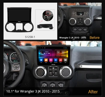 Ownice k3 k5 k6 4G NECH Android 10.0 360 Panorama SPDIF DSP Auto DVD Prehrávač Radio Na Jeep Wrangler 3 JK 2010 2012 2016 2017