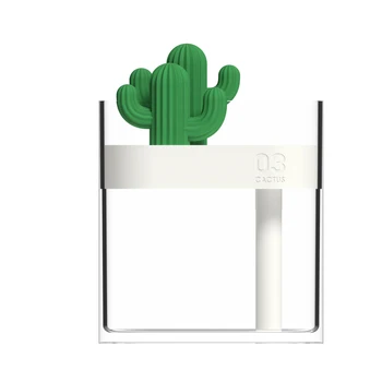 3Life Jasné, Kaktus Ultrazvukový Zvlhčovač Vzduchu 160 ML Farba Svetla USB Čistička Vzduchu Aniónové Hmly Maker Voda Rozprašovač Office Domáce Použitie