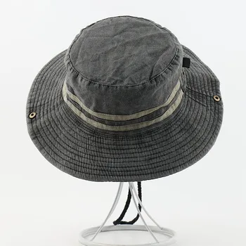 CAMOLAND Prekladaného Návrhu Vedierko Hat Muž Bavlna Bob Panama Spp Kvalitné Letné UPF50+ Sun Hat Unisex Turistiku, Rybolov Čiapky