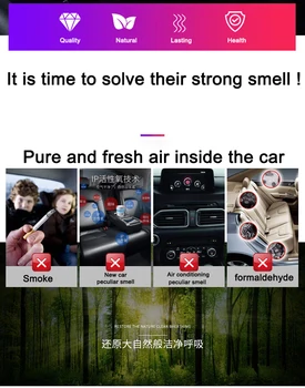 Osviežovač Vzduchu auto na auto parfum osviežovač vzduchu pre Dekorácie Interiéru Auta Príslušenstvo pre Hyundai SOLARIS tlačidlo 2017 2019 2020 11