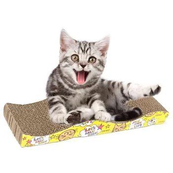 Cat Kitten Papiera, Lepenky, Vlnitého Poškriabaniu Rada Pad Scratcher Posteľ Mat Pazúry Starostlivosti hračiek pre mačky 12*5*44 cm Darček