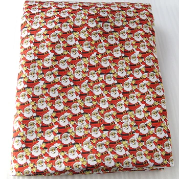 David accessories50*14 cm Vianoce Polyester bavlnená tkanina pre Tkanivo Deti posteľná bielizeň bytový textil pre Šitie Tilda,c8676