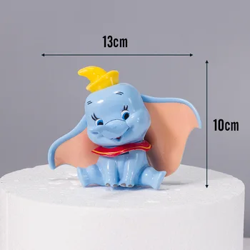 Disney Karikatúry Dumbo Akčná Hračka Údaje Cake Decoration Lietajúci Slon Deti Bábiky hračky, Dekorácie Narodeniny deti darček