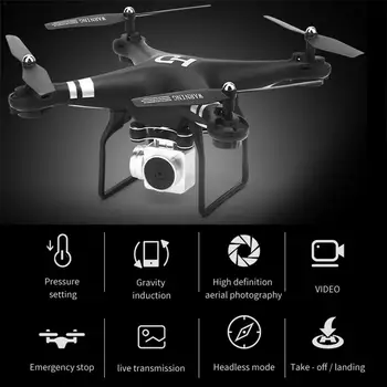 720P 1080P HD, WIFI, Kamera Leteckých Veľké Drone Aktualizovaný 15 Min Vytrvalosť SH5 Štyri osi Lietadla na Diaľkové Ovládanie Drone S Kamerou