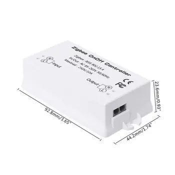 Zigbee Zap/Vyp Regulátor Smart Switch APLIKÁCIU Diaľkové Ovládanie Inteligentných Domov Modul AC85-265V 10A