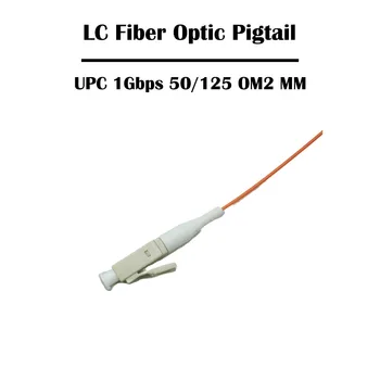 100 Ks/veľa 1.0 Meter LC UPC/APC SM Jednom Režime MM Multi Mode Optického Pigtail Simplex 0,9 mm FTTH Sietí Ethernet