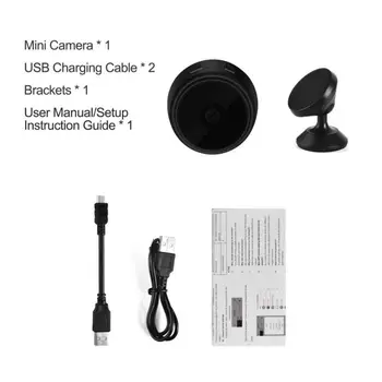 1080P HD Mini IP Kamera Wifi, Web Cam, Wifi, Nočné Videnie Dohľadu HD Kamera Domov Vonkajšie Bezdrôtové Wi-fi, Webkamera Baby Monitor