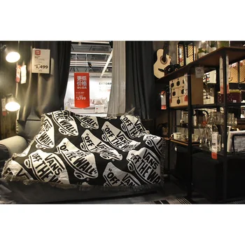 Nordic vietor Americký dekoratívne koberec obývacia izba gauč deka bežné full-cover deka pletené gobelín protiprachový kryt gauč uterák