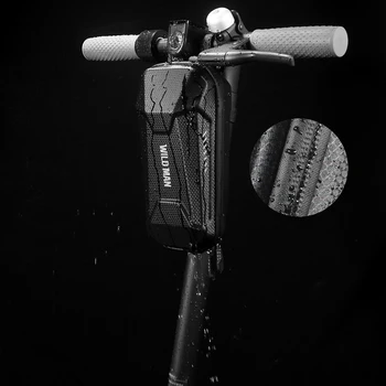 WILD MAN Rainproof Multifunkčné Skladací Bicykel Taška Taška na Riadidlá Bicykla Kufre EVA Tvrdá Škrupina Predné Cyklistická Taška na Príslušenstvo