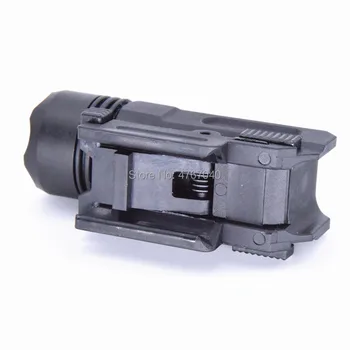 2020 Airsoft Mini Pištole Svetlo QD Rýchle Odpojenie Zbraň Baterka LED Puška Zbraň Taktické Pochodeň pre 20 mm Železničnej Glock 17 19 18C 24