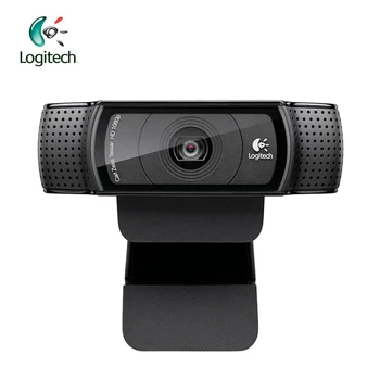 Logitech Pro C920 HD 1280P Webcam Video Nahrávanie s 15 Miliónmi Pixelov CMOS 30FPS pre Windows 10 Podporu Úradný Test 95 nové