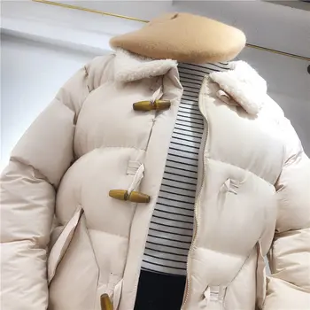 Hzirip 2019 Nový Dizajn Ženy Ženy Zimný Kabát Hrubé Vysoko Kvalitnej Bavlny Bunda Študentov Outwear Sladké Ženy Plus Veľkosť 3 Farby