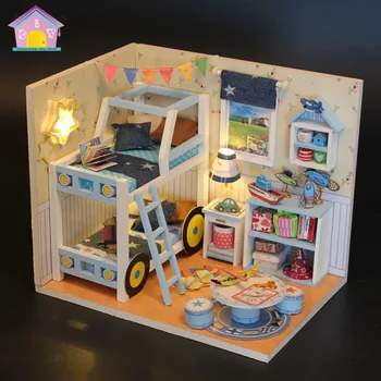 1Pcs DIY LOL bábiky s spálne a Nábytok, Stoličky, Posteľ, stôl okno domu, hračky a tak na základe Pôvodnej LOL bábiky darčeky jedľa Deti