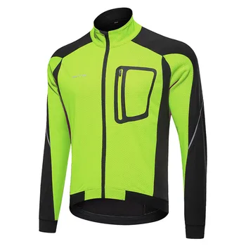 Outto Mužov Vetru Thermal Cycling Jacket Jeseň v Zime zahriať Požičovňa Reflexné Dresy Windbreaker Plášť MTB Cyklistické Oblečenie