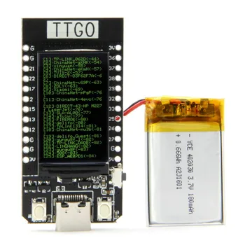 TTGO T-Zobrazenie ESP32 WiFi E Bluetooth Modulu Vývoj Doska Para Ar duino 1.14 Polegada LCD