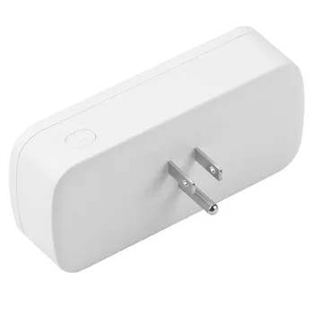 Inteligentný Časovač Plug Ovládanie Hlasom Domov ohňovzdorná PC Dvojitý USB, Smart Power Socket NÁS Plug WIFI Bezdrôtové Diaľkové Zásuvky