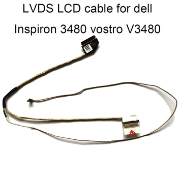 Konektory LCD LVDS Video Kábel pre Dell Inspiron 14 3000 3480 3482 Vostro V3480 V3481 V3482 FHD CN 0JC1KK JC1KK DC020038E00 nové