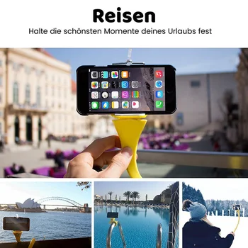 Flexibilné Selfie Stick Monopod Bezdrôtová Statív s Diaľkovým ovládaním Opice Stick Držiak Pre iPhone XI 11 Xiao 9 Redmi