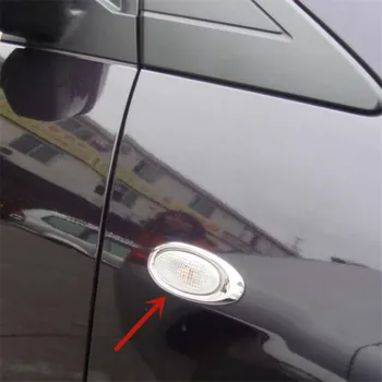 Pre Mazda 6 2006-2013 ABS Chrome Telo strane zase signál Dekoratívne rám Anti-scratch ochranu dekorácie Auta styling