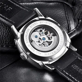 Relogio Masculino BENAYR Nové Mužov Sledovať Kostra Automatické Mechanické Muž Hodiny Top Značky Luxusných Športových Vojenské Muž Náramkové hodinky