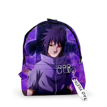 Anime Naruto Batohy Muži Ženy Móda Harajuku Školské Tašky Multi Vrecku Cestovné Tašky 3D Teenage Batoh pre Notebook Taška na Notebook