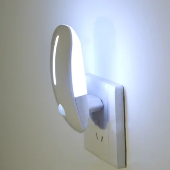 LED Nočné Svetlo Smart Home Noc Lampa Energeticky úsporné Telo, Pohybový Senzor Svetla, PIR Senzor, Automatické Zapnutie/Vypnutie EÚ Plug