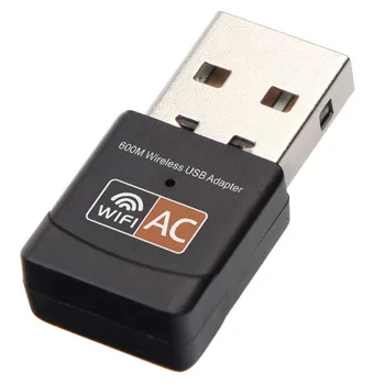 Bezdrôtový WIFI Adaptér USB, Surfovanie po Webe Dongle Siete 600Mbps zabudovanú Anténu