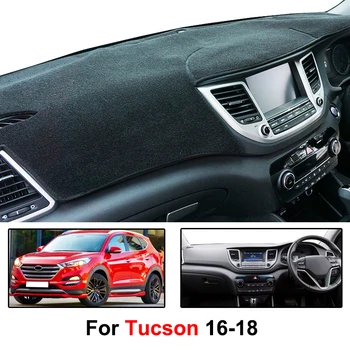Pre Hyundai Tucson TL 2016 2017 2018 RHD Dash Mat Panel Kryt Dashmat Anti-špinavé Podložku Koberec Stráže slnečník Auto Príslušenstvo