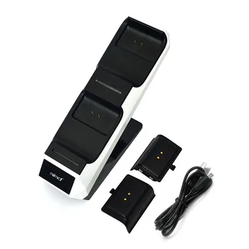 Duálny Bezdrôtový ovládač Nabíjačka Gamepad Nabíjacej Stanice s akumulátor USB Kábel, Nabíjací Stojan pre Xbox Série X/S