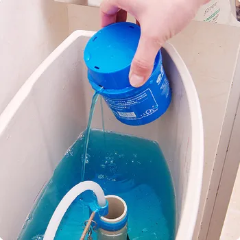 Wc Čistič Magic Automatické Spláchnutie Wc Čistič Helper Modrá Bublina Čistenie Deodorizes Kúpeľňa Nástroje @Q