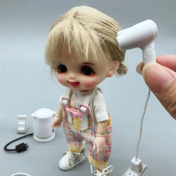 1Set 1:12 domček pre bábiky Miniatúrne Zásuvky Nabíjací Kábel pre Mini Elektrické Spotrebiče Pre Dollhouse Obtlačky