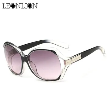 LeonLion 2021 Gradient Klasické Dámske slnečné Okuliare Ženy Značky Dizajnér Vintage Nadmerné Slnečné Okuliare UV400 Oculos De Sol Feminino