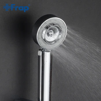 Frap Dvojité a jednostranné SPA postrekovač vody pod tlakom sprcha hlavu ručné vysokým tlakom rozdrobených dážď krásy sprcha hlavy