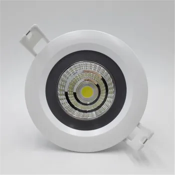 1pcs Dimmable12W/15W Zapustené Stropné Svietidlo IP65 Vodeodolný LED Spot Light LED Downlight Pre Kúpeľňa so Sprchou miestnosť, Sauna