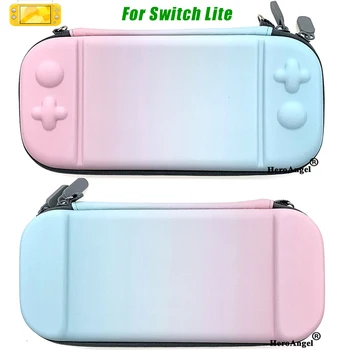 2020 Gradient Farba Nintend Prepínač Lite Mini Prípade Ochranný Vak Shell Kryt pre Nintendo Prepínač Hra Príslušenstvo Skladovanie