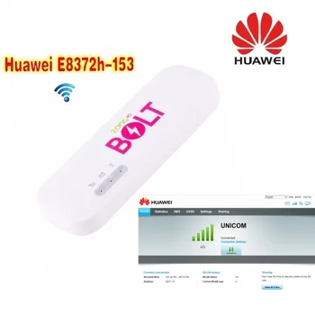 Odomknutý Huawei E8372 ( plus pár antény) LTE USB Wingle LTE Univerzálny 4G USB WiFi Modem auto wifi E8372h-153