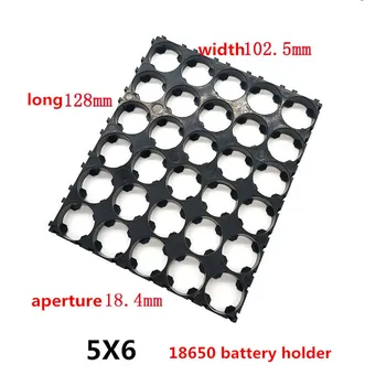 10pcs/veľa 18650 Batérie Dištančné Držiaky Vyžaruje Shell Plastový Držiak batérie zmes držiak fixný držiak