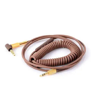 Náhradné Audio Kábel pre Marshall Major II Monitor POLOVICE Slúchadlá Kábel s Mikrofónom a Objemu Ovládanie Diaľkové LX9B