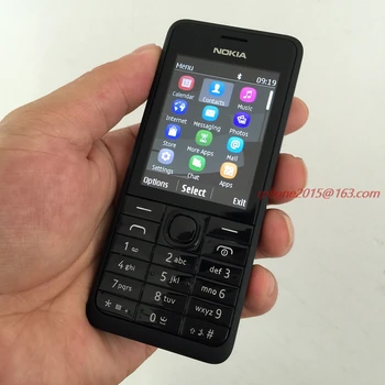 Originál NOKIA 301 Mobilný Telefón WCDMA 3MP 2.4 