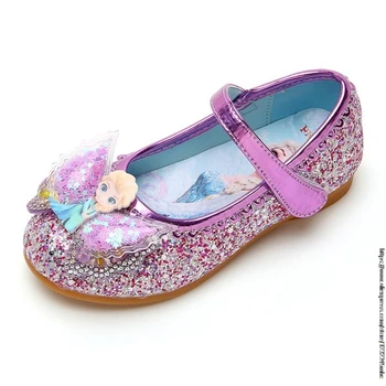 Disney dievčatá sandály letné nový detí princezná topánky mäkké dno Batoľa sandále mrazené elsa topánky