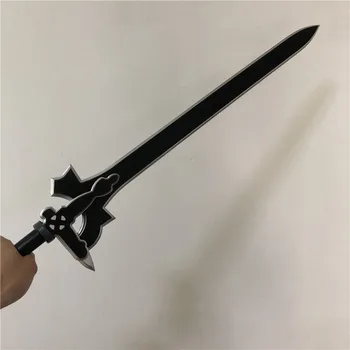 80 cm SAO Meč Elucidator Sword Art Online 1:1 Kirigaya Kazuto Zbraň Akcia Obrázok Asun Tmavé Repulser Cosplay Meč PU Deti Hračka