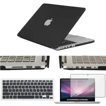 Notebook Prípade Matný Shell pre Apple Macbook Air/Sietnice/Pro 11 12 13 15 Laptop Rukáv 13,3 palca 11.6 15.4 Prenosný Počítač BEZ Loga