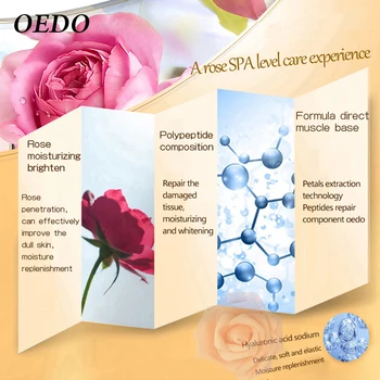 OEDO Rose Peptid Vyživujú Jasné Toner Starostlivosti o Pleť, Zmenšenie Pórov, Anti-Starnutia Zubov Hydratačné Oil Control Nestarnúci Krásu