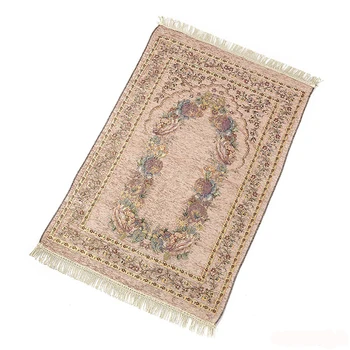 VIP Bavlna ženilkové Moslimské modlitby mat koberec koberec blanketIslamic uctievanie Gobelín Dekorácie Strapec Spálne, obývacia izba koberec