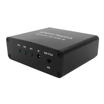 FHD Digitálny Optický Audio Prepínač SPDIF/TOSLINK Optický Zvukový 3x1 Switcher Splitter Extender s Diaľkovým ovládačom