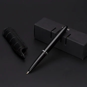 Luxusný Mini Roztomilého Krokodíla guľôčkové pero písacie potreby kancelária obchodné prenosné kovové písanie darčeková sada pier s perom prípade