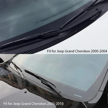 1Set Gumových Predné Stierač Auta Na Jeep Grand Cherokee WJ TÝŽDEŇ WK2 2018 2017 -2000 Pôvodné Nahradiť Vložiť Auto Príslušenstvo