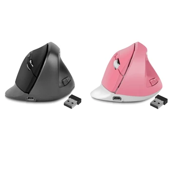 Ergonomická Bezdrôtová Myš, 1600DPI, USB Nabíjateľné 2.4 GHz Optické Vertikálne Myší