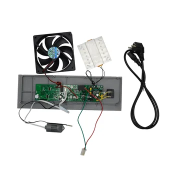HTMC-5 teplotu a vlhkosť, digitálny regulátor DIY mini inkubátor radič inkubátor 220V/110V/220+12V s snímača 37℃-39℃